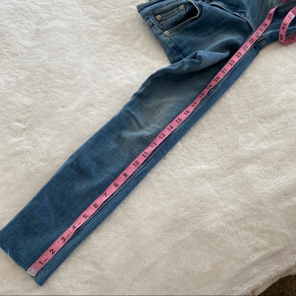 Rag & bone Skinny Ankle Fray Jeans - Picture 12 of 13